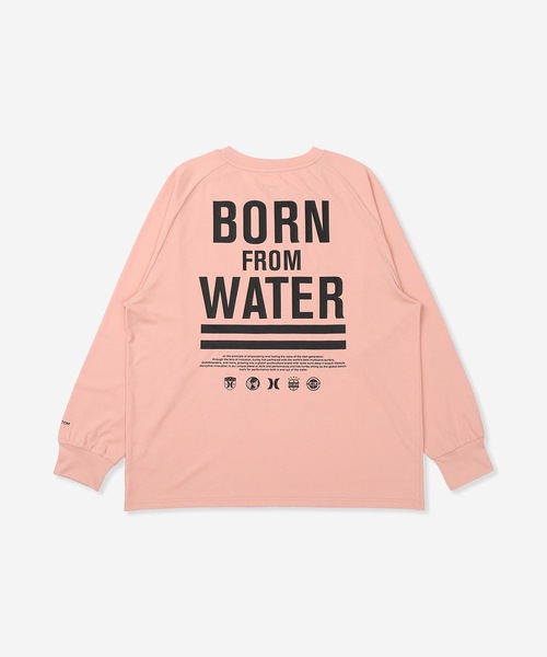 ハーレーHurley　バナー Hurley tシャツ 「Hurley/ハーレー」ロゴバックプリントTシャツ