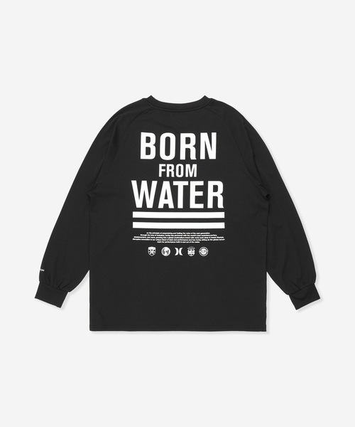 ハーレーHurley　バナー Hurley tシャツ 「Hurley/ハーレー」ロゴバックプリントTシャツ