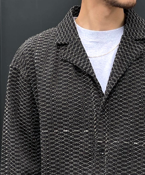 SEEALL (シーオール) [EXTRA OVER BAND COLLAR SHIRTS] オーバー