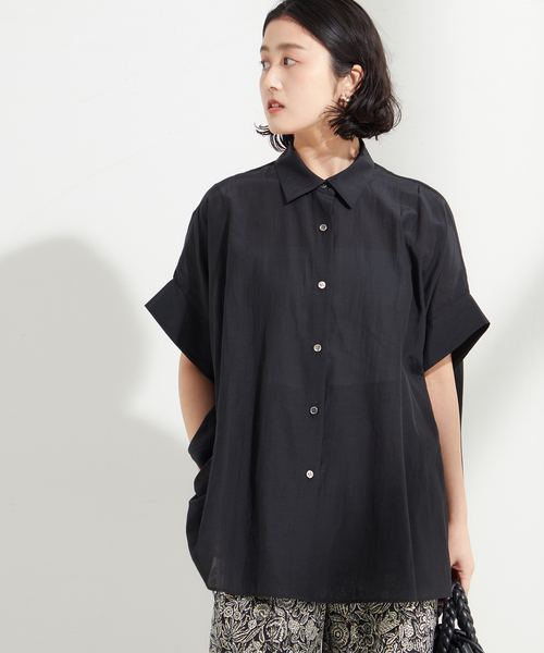ブラウス シャツ ライトローンドルマンシャツ レディース journal standard L'essage ブラウス シャツ ライトローン