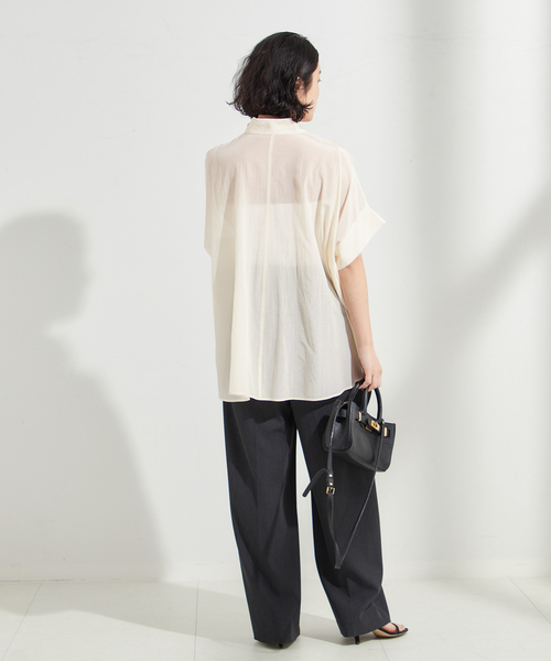 ブラウス シャツ ライトローンドルマンシャツ レディース journal standard L'essage ブラウス シャツ ライトローン