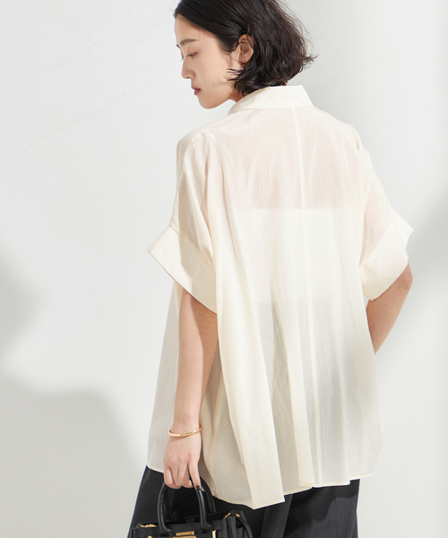 JOURNAL STANDARD L'ESSAGE ライトローンドルマンシャツ ライトローンドルマンシャツ（シャツ／ブラウス）｜JOURNAL