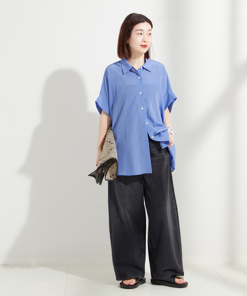 ブラウス シャツ ライトローンドルマンシャツ レディース journal standard L'essage ブラウス シャツ ライトローン