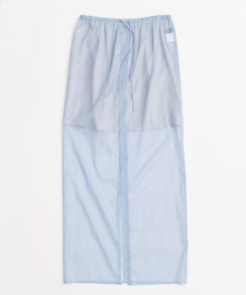 【SALE】MAISON SPECIAL シアースカート MAISON SPECIAL スカート Sheer Ruffle Skirt/シアーフリル