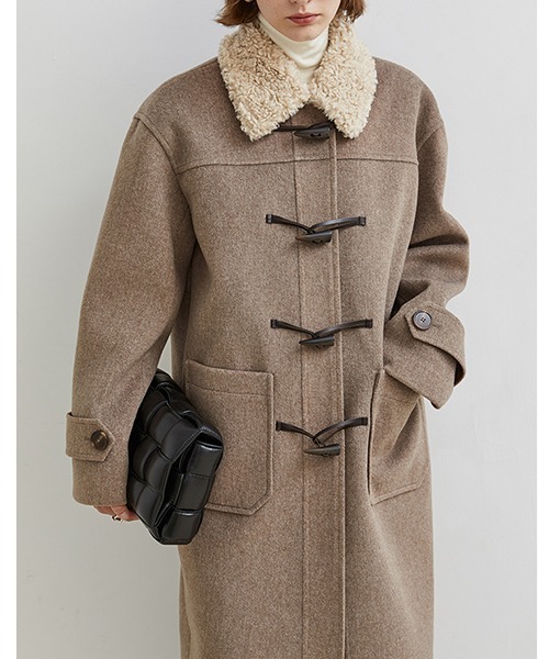 Fano studio ダッフルコート Fano Studios」 ダッフルコート S ライトブラウン レディース