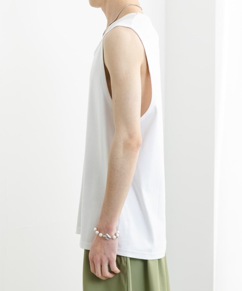 SENSE OF PLACE by URBAN RESEARCH タンクトップ コットンスムース