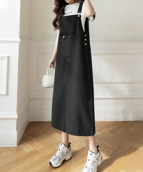 ■2XL■デニムサロペット■エプロンスカート■ジャンパースカート L】デニムサロペット□エプロンスカート□ジャンパースカート