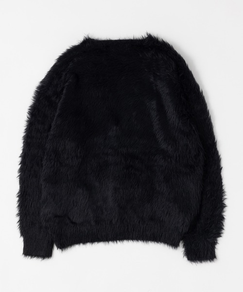 「MIEL CRISHUNANT」 ニットカーディガン FREE ライム レディース_画像3