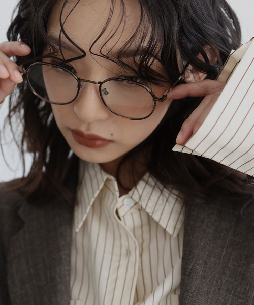 hellam（ヘラム） 伊達メガネ メガネ 眼鏡 クリアレンズメガネ