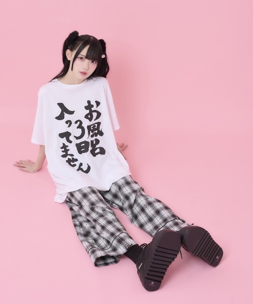 Hauls tシャツ 風呂キャンBIGTEE レディース メンズ : ZOZOTOWN