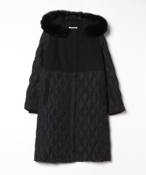 新品　メイソングレイ　ファー付きダウンコート MAYSON GREY（メイソングレイ） ダウンコート 1 ブラック レディース