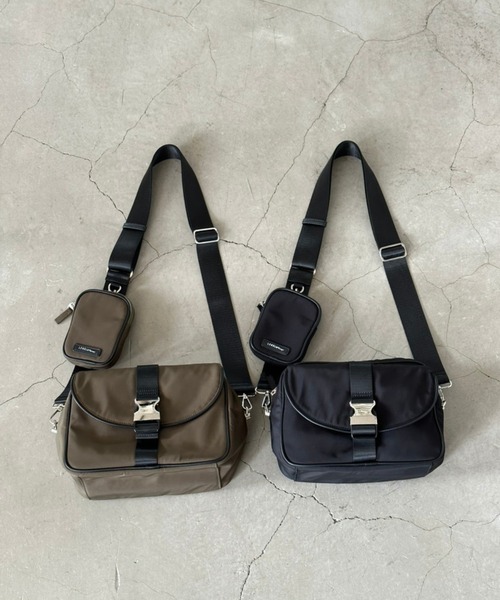 visvim ヴァリスティックナイロン レザーウエストバッグ RADIALL × SPEAKEASY 「KAWASAKI - WAIST BAG」 レザーウエストバッグ