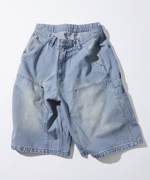 main story デニムショートパンツ　2y main story Denim Short - Natural Denim | RESONASON