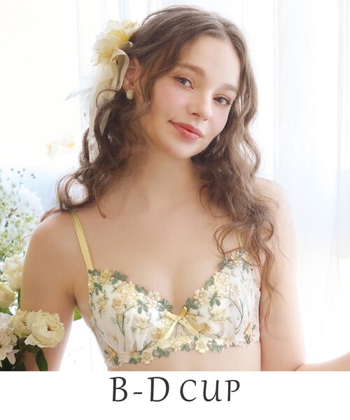 lizsamaa❤︎ページ Risa Magli（リサマリ） ブラジャー ナヨン ブラジャー（B-D）「サイド