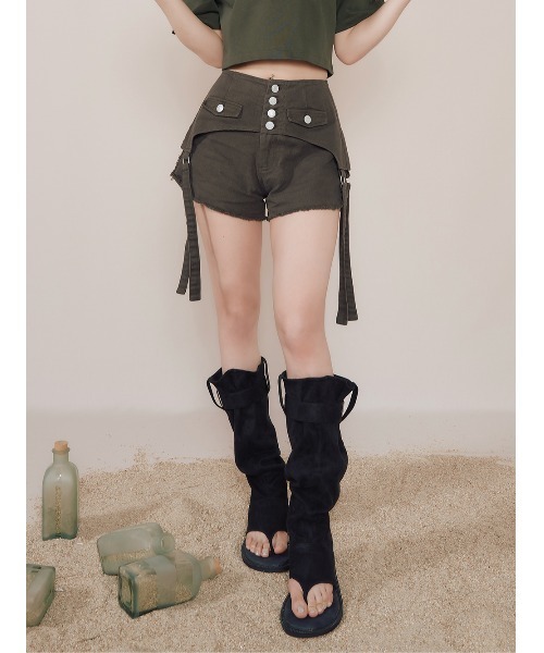 ダーリッチショートパンツ レイヤードフラップショートパンツ – Darich (ダーリッチ)