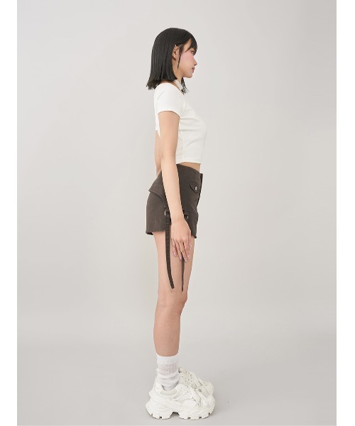 ダーリッチ レイヤードツイルショートパンツ レイヤードツイルショートパンツ – Darich
