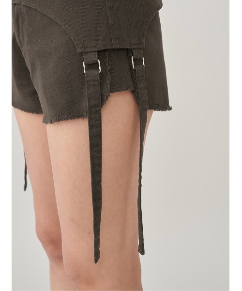 Darich（ダーリッチ） パンツ レイヤードツイルショートパンツ