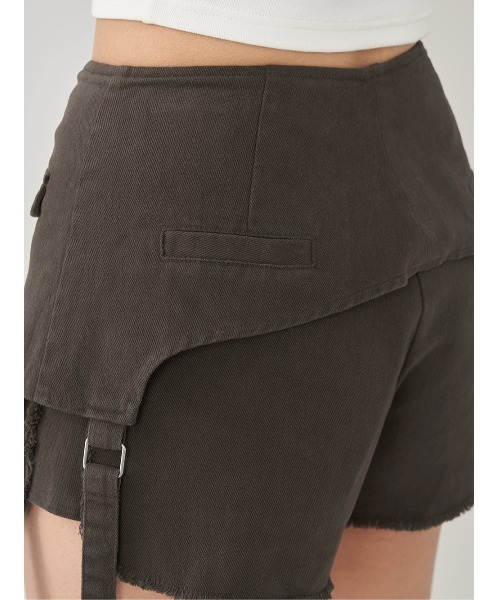 Darich（ダーリッチ） パンツ レイヤードツイルショートパンツ