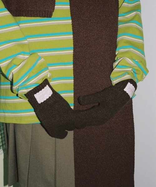 「ROCKFISH WEATHERWEAR」 手袋 FREE ブラウン レディース_画像5