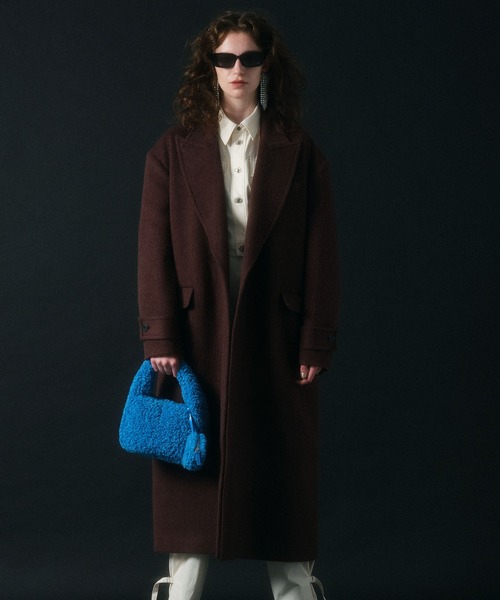 MAISON SPECIAL（メゾンスペシャル） チェスターコート 38 ネイビー