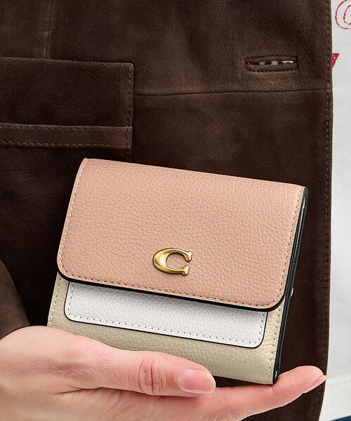 ☆ COACH ☆ ミラ スモール フラップ ウォレット COACH｜【公式】ミラ スモール フラップ ウォレット | Rakuten