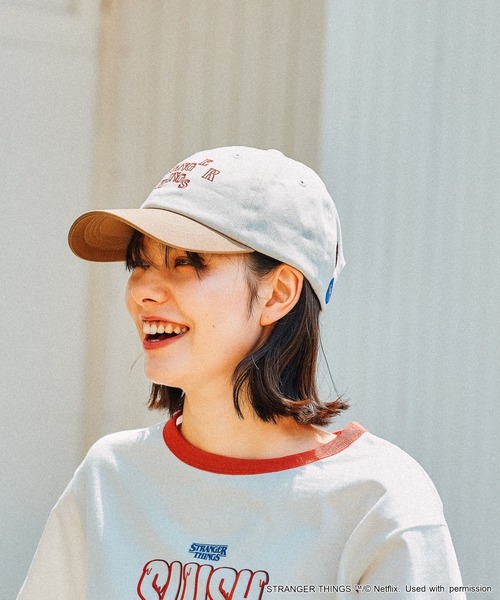 niko and…（ニコアンド） キャップ 帽子 「STRANGER THINGS」コラボ