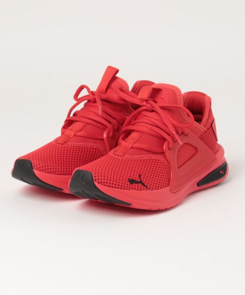 「PUMA」 ローカットスニーカー 27.5cm レッド メンズ_画像5