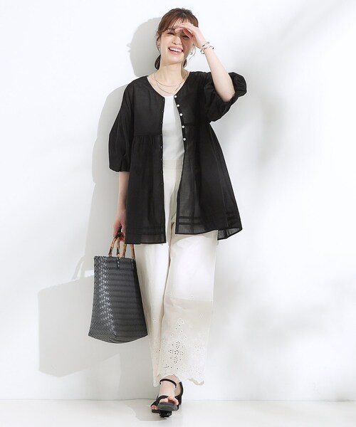 SHOO・LA・RUE（シューラルー） パンツ 「S-LL」華やかさをプラスする