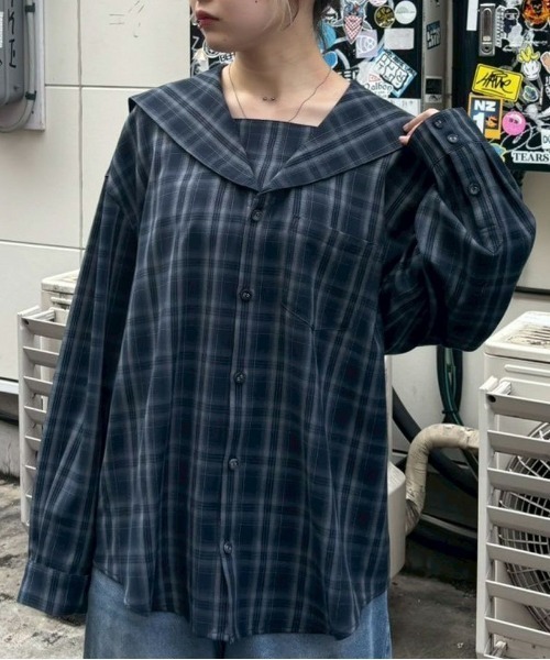 Candy Stripper（キャンディーストリッパー） ブラウス シャツ SAILOR