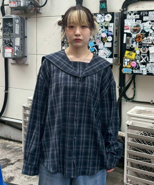 Candy Stripper（キャンディーストリッパー） ブラウス シャツ SAILOR