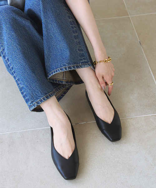 LE TALON バレエシューズ パンプス 「追加」スクエアVカット