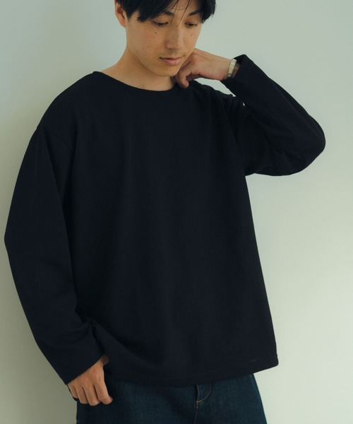 「ITEMS URBANRESEARCH」 長(zhǎng)袖Tシャツ MEDIUM オフホワイト メンズ