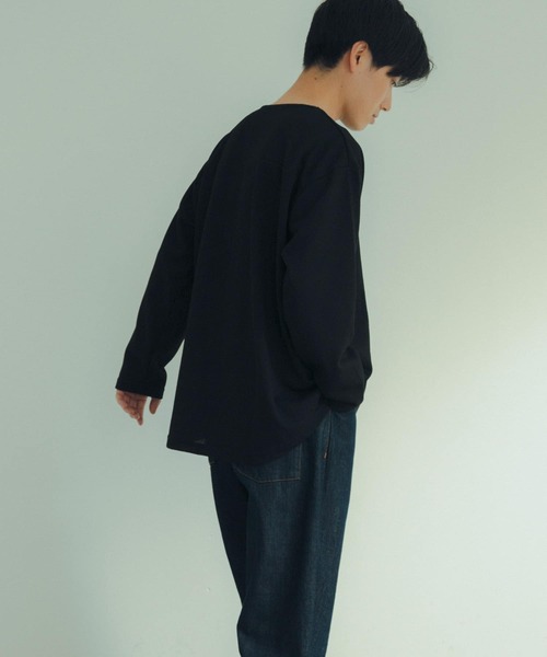 「ITEMS URBANRESEARCH」 長(zhǎng)袖Tシャツ MEDIUM オフホワイト メンズ