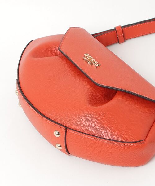 【オレンジ(CRD)】GUESS クロスボディバッグ(W)EDITA Mini Xbody Flap GUESS｜GUESS クロスボディバッグ(W)EDITA Mini Xbody Flap | Rakuten
