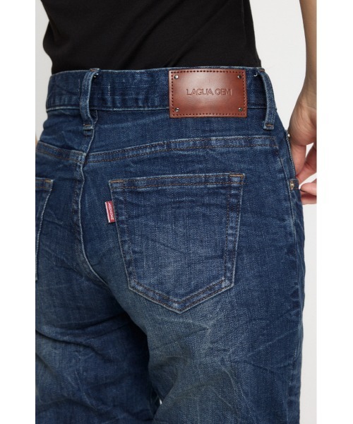 LAGUA GEM（ラグアジェム） ジーンズ デニム デニムパンツ GATHER