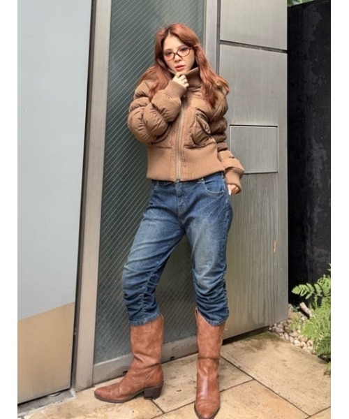 LAGUA GEM⭐︎GATHER サブリナデニム LAGUA GEM | GATHER サブリナデニム (その他デニム ) |SHEL'TTER