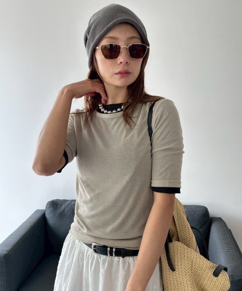 tシャツ ナンバリングハーフスリーブTシャツ レディース SLY tシャツ NUMBERING T/SH ナンバリング Tシャツ レディース