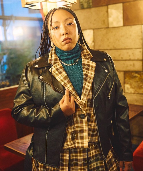 PUNYUS（プニュズ） レザージャケット ライダース ダブルライダース