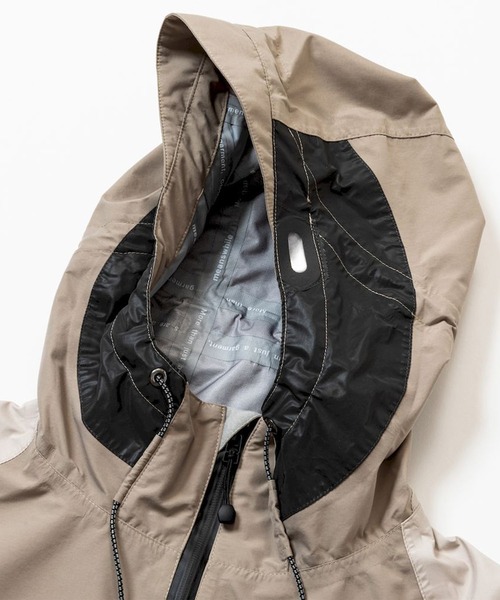 meanswhile（ミーンズワイル） コート ジャケット Air Window Shell