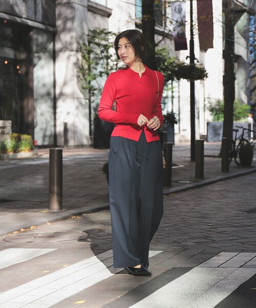 Demi-Luxe BEAMS（デミルクス ビームス） カーディガン ポリエステル