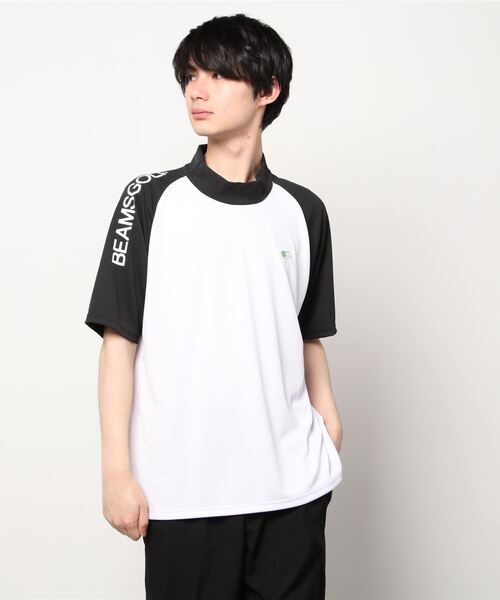 BEAMS GOLF（ビームス ゴルフ） 半袖Tシャツ LARGE ブラック メンズ