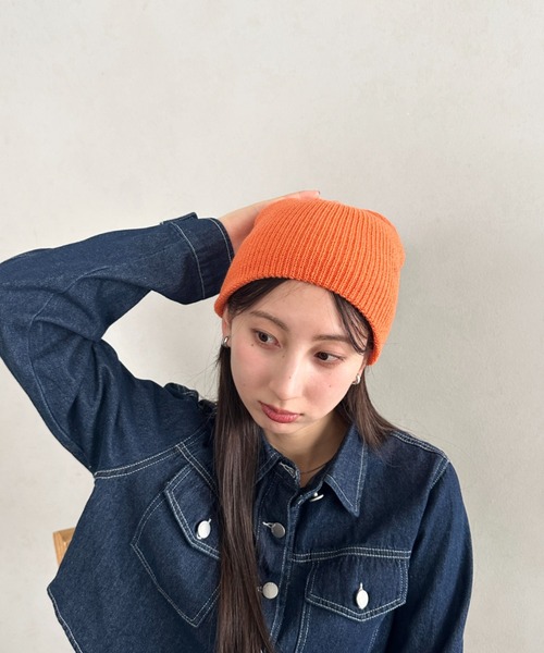ニット帽 ニットキャップ 「8色展開」ニット帽子 リブニット ビーニー
