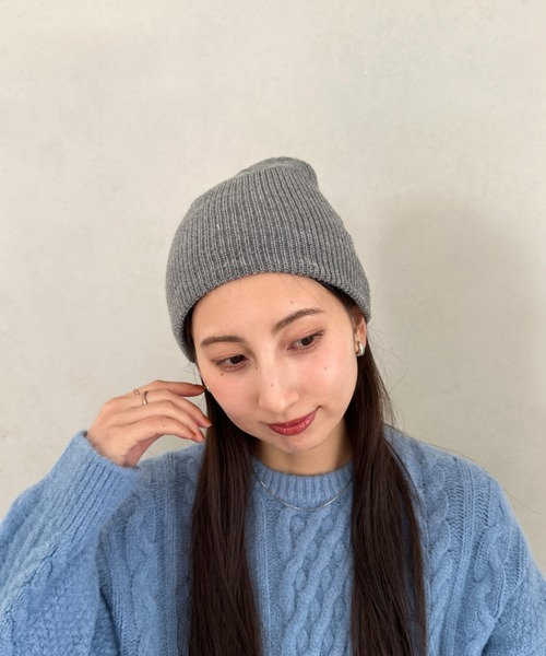 ニット帽 ニットキャップ 「8色展開」ニット帽子 リブニット ビーニー