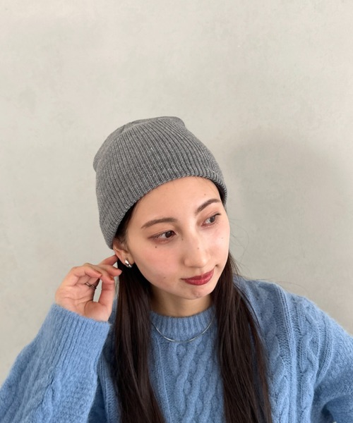ニット帽 ニットキャップ 「8色展開」ニット帽子 リブニット ビーニー