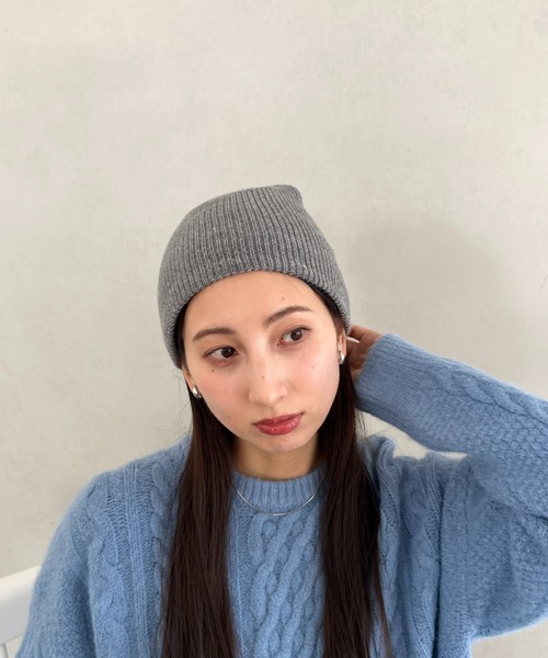ニット帽 ニットキャップ 「8色展開」ニット帽子 リブニット ビーニー