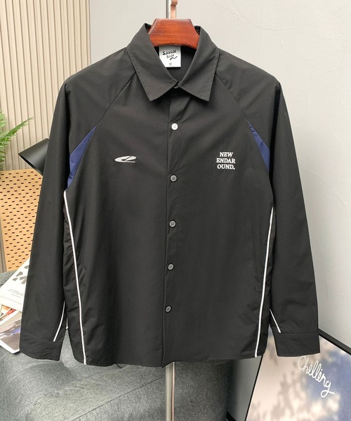 niko and × SPALDING ナイロン セットアップ　L 完売商品 SETUP7（セットアップセブン） ナイロンジャケット 「SETUP7」ワン