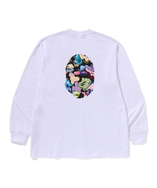 A BATHING APE（アベイシングエイプ） tシャツ ART CAMO APE HEAD