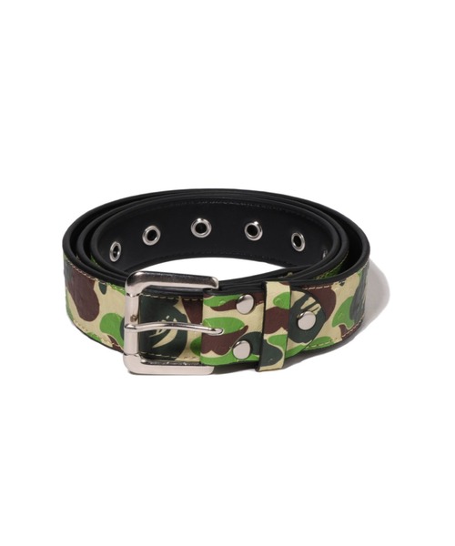 a bathing ape エイプカモ 型押しベルト y2k a bathing ape エイプカモ 型押しベルト y2k