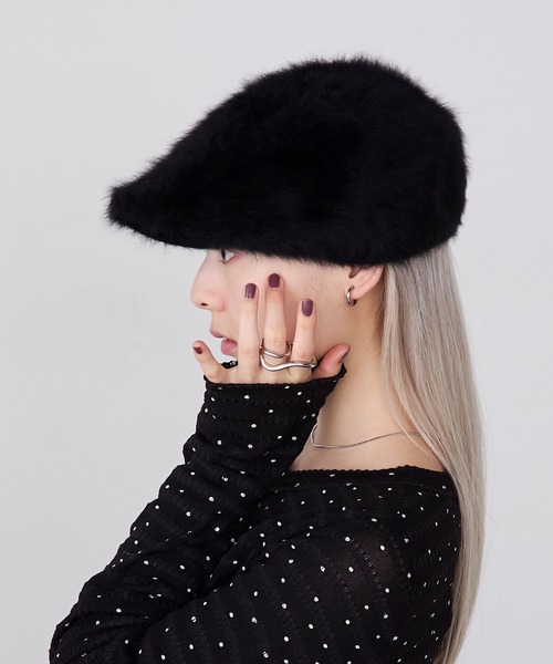 forksy.（フォルクシー） 帽子 ベレー帽 「forksy.」ボリューム