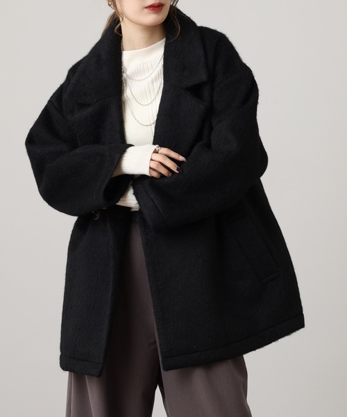 OMNES（オムネス） ジャケット テーラードジャケット ニットシャギー